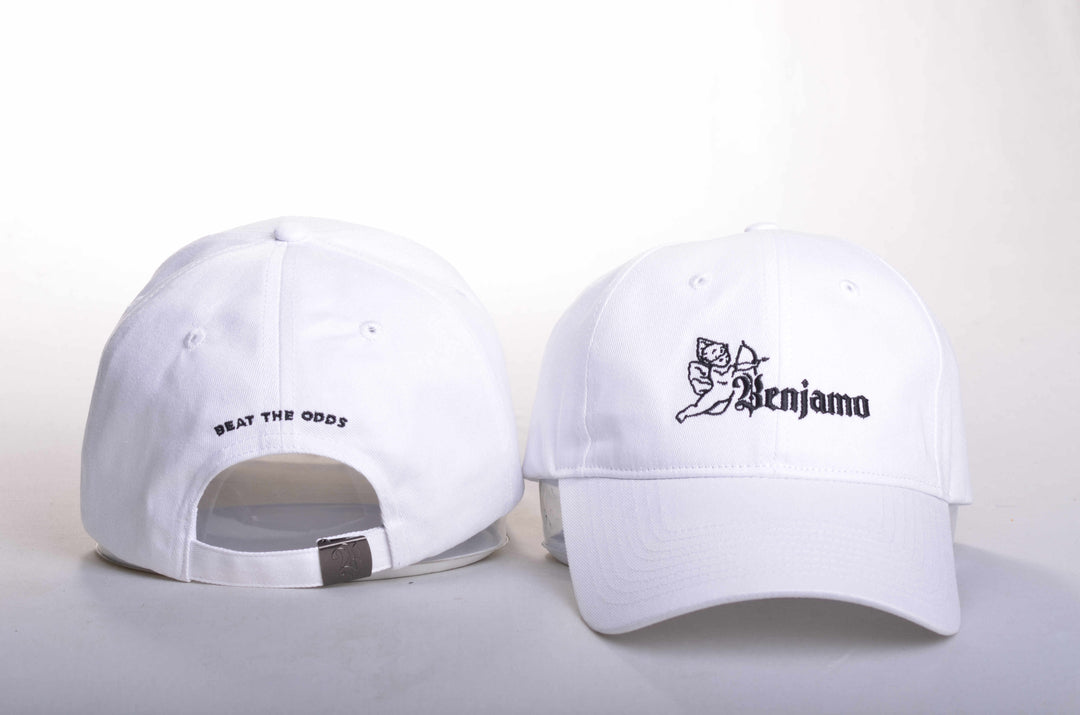 Angel dad cap White