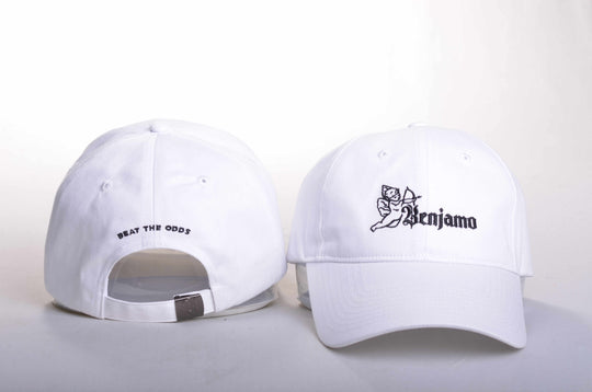 Angel dad cap White
