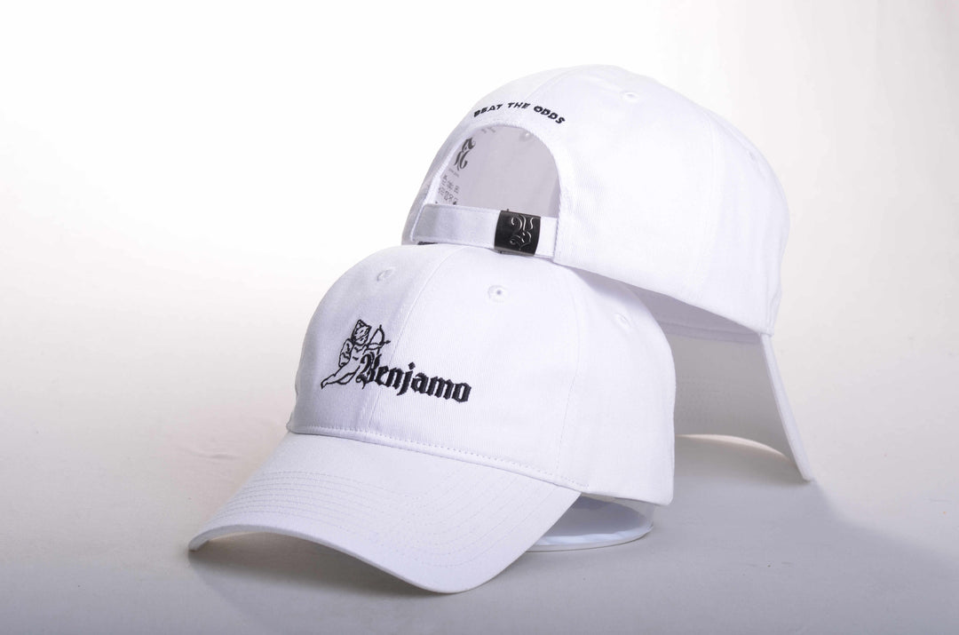 Angel dad cap White
