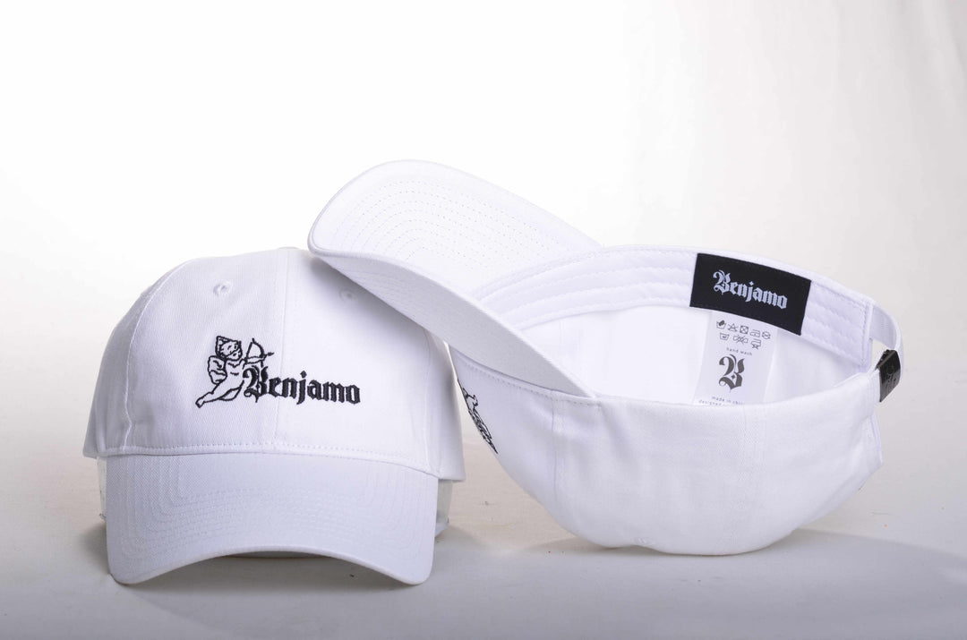 Angel dad cap White